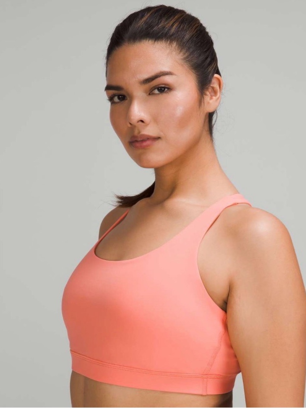 lululemon Energy Bra (NWOT) Sunny Coral, Size 8- C/DD cups